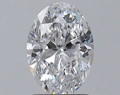 1.70CT OVAL SI2 D WH