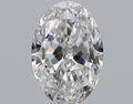 0.80CT OVAL VVS1 D WH
