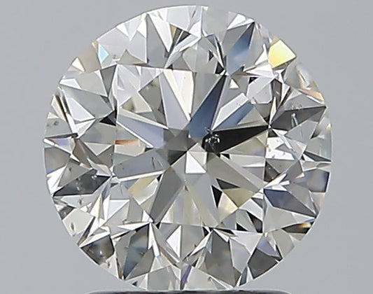 2.00CT ROUND SI1 J WH