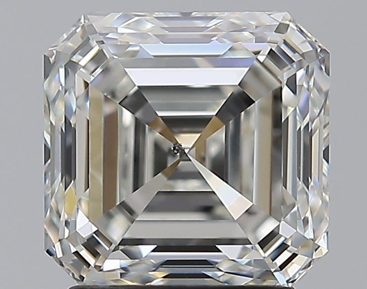 2.39CT SQ EMERALD SI1 I WH