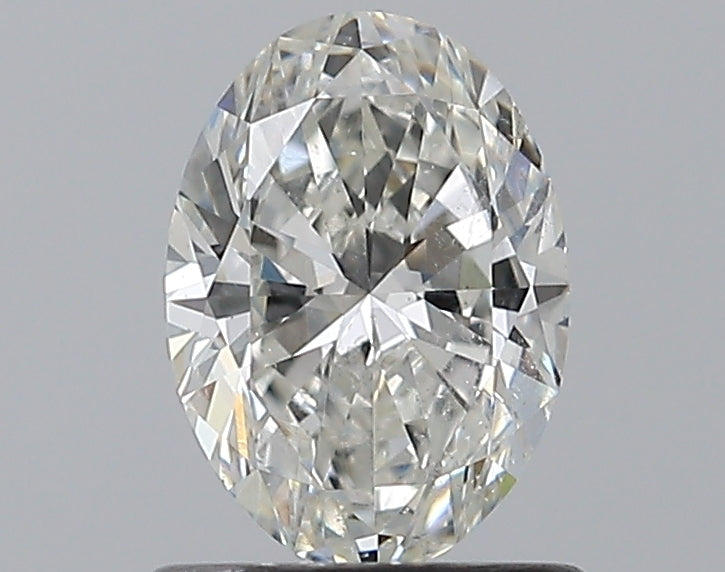 0.80CT OVAL SI2 H WH