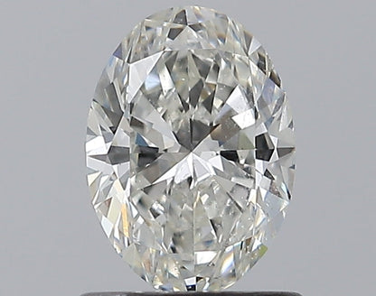 0.80CT OVAL SI2 H WH