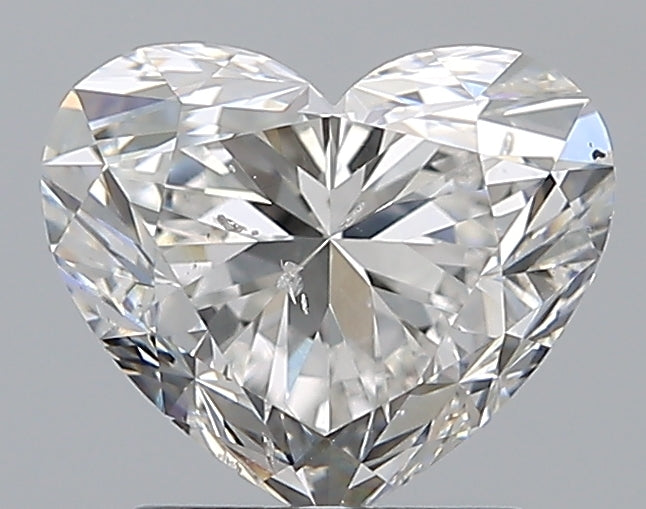 2.01CT HEART SI2 F WH