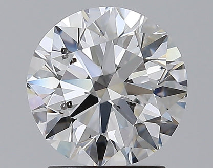 2.00CT ROUND SI2 D WH