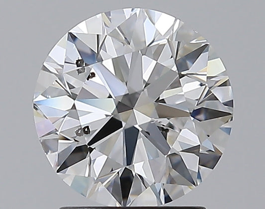 2.00CT ROUND SI2 D WH