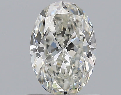 0.80CT OVAL SI2 H WH