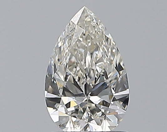 0.76CT PEAR VVS2 J WH