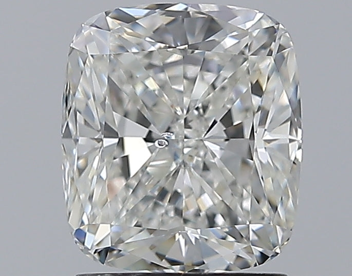 2.01CT CUSHION SI1 G WH