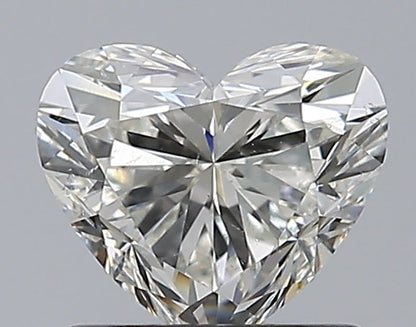 1.02CT HEART SI1 I WH