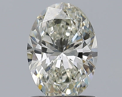 1.01CT OVAL SI2 J NV