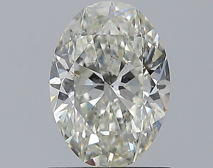 1.00CT OVAL SI2 J WH
