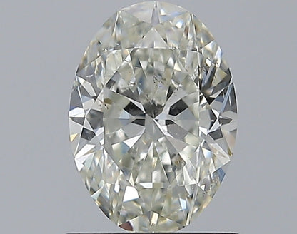 1.00CT OVAL SI2 J WH