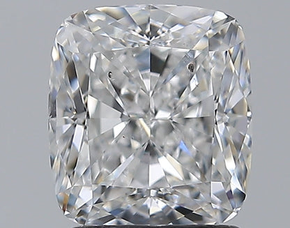 2.01CT CUSHION SI1 E WH