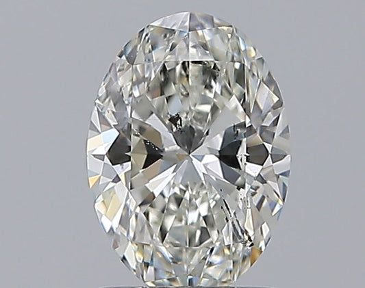 1.01CT OVAL SI2 J WH