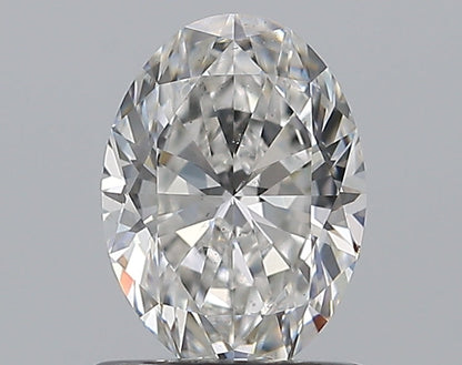 0.90CT OVAL SI1 E WH