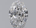 0.76CT OVAL SI2 D WH
