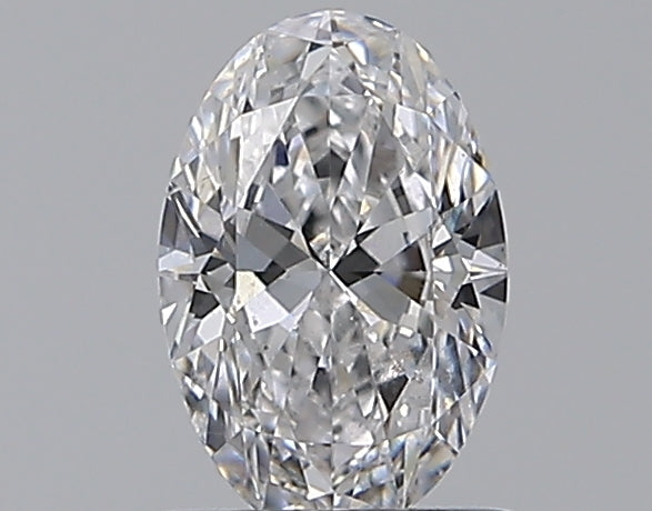 0.76CT OVAL SI2 D WH