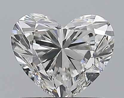 1.00CT HEART SI1 E WH