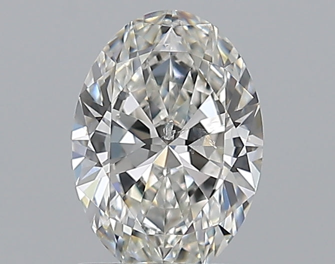 1.02CT OVAL SI2 G WH