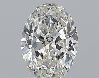 1.02CT OVAL SI2 G WH