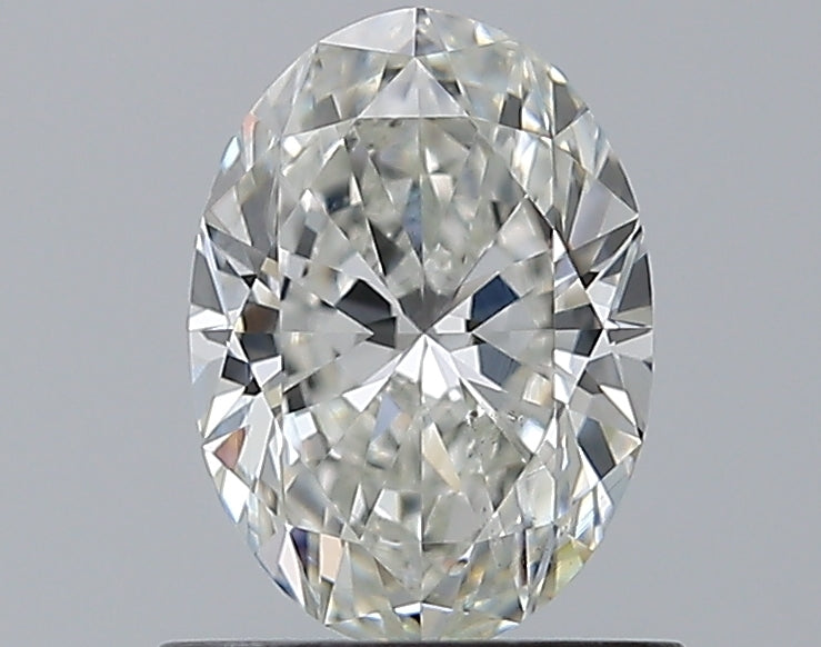 0.80CT OVAL SI1 H WH