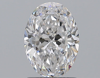 1.51CT OVAL SI1 D WH