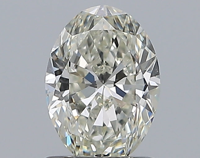 1.00CT OVAL SI2 J WH