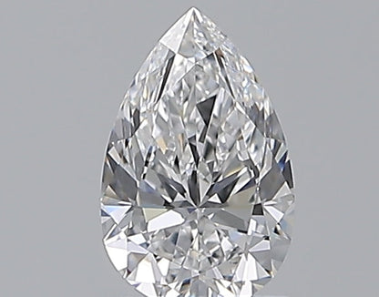 0.81CT PEAR VVS2 D WH
