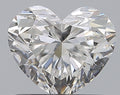 1.01CT HEART SI1 F WH