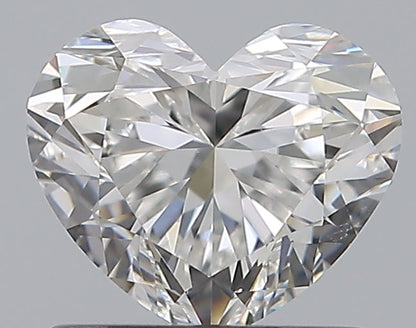 1.01CT HEART SI1 F WH