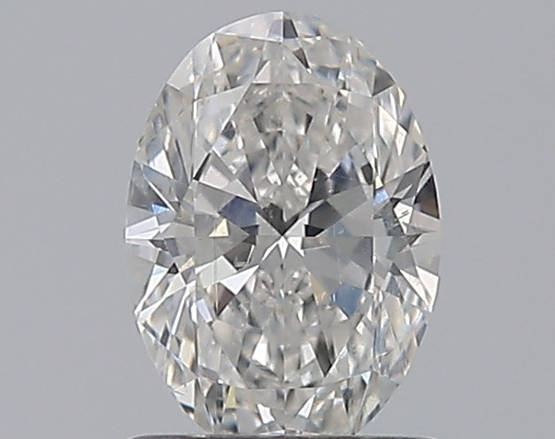 0.83CT OVAL SI2 G WH