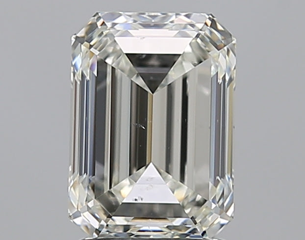 2.01CT EMERALD SI1 J WH
