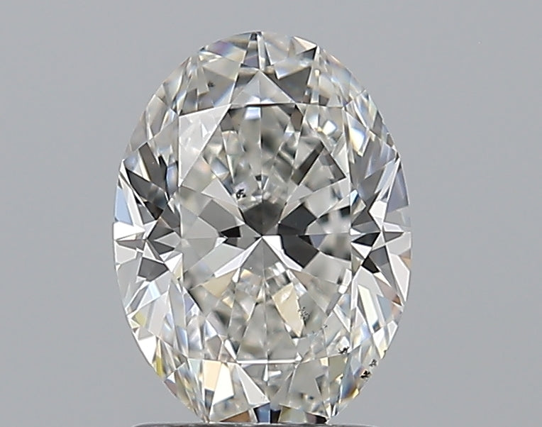 1.50CT OVAL SI1 F WH