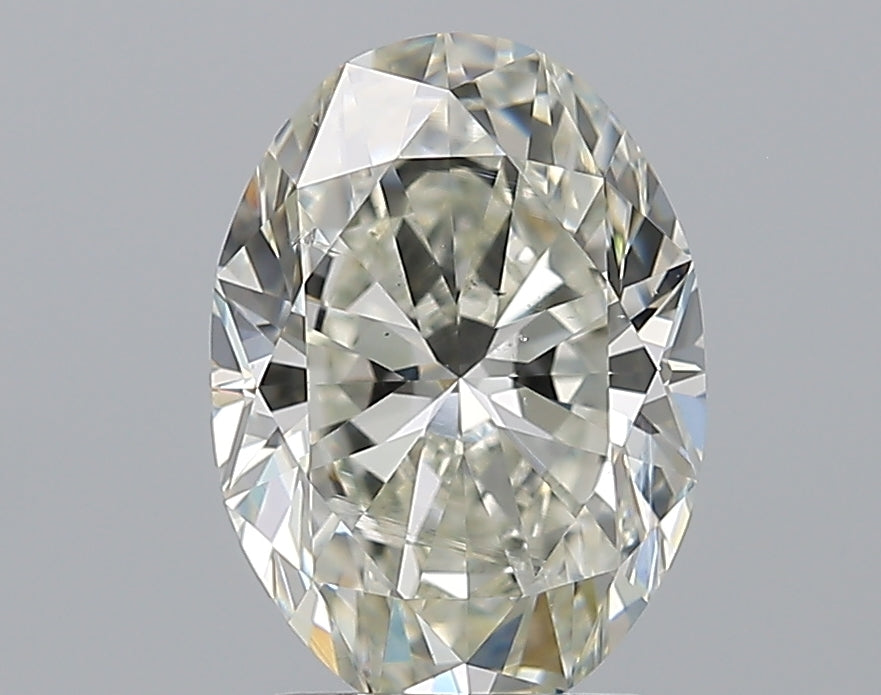 2.51CT OVAL SI1 J WH