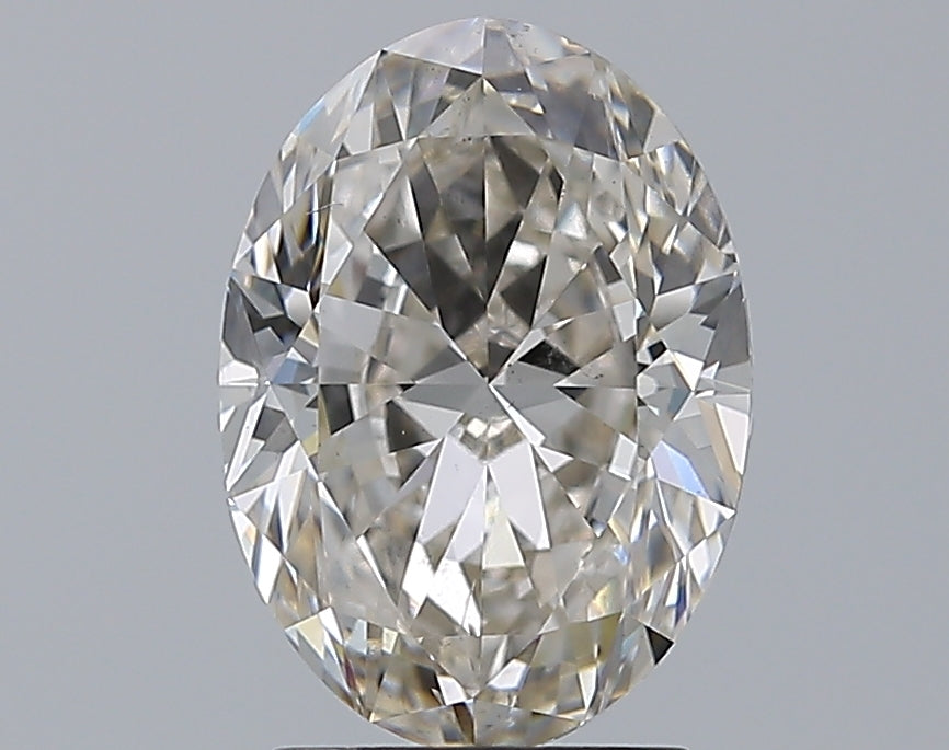 2.50CT OVAL VS2 J BRN1