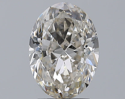 2.50CT OVAL VS2 J BRN1