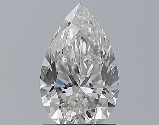 1.03CT PEAR SI2 G WH