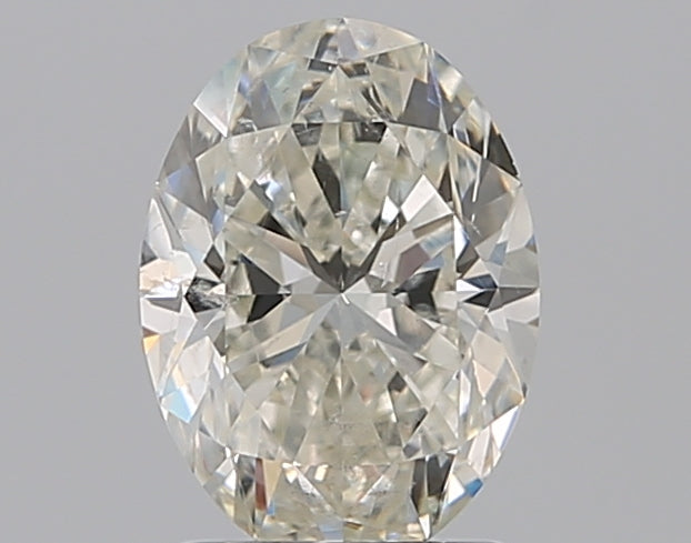 1.50CT OVAL SI2 J WH