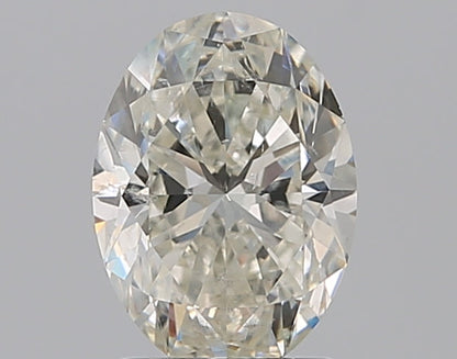 1.50CT OVAL SI2 J WH