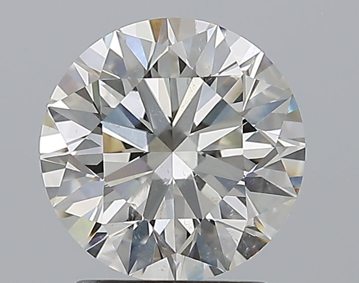 2.01CT ROUND SI2 J WH