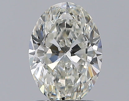 1.20CT OVAL SI1 I WH