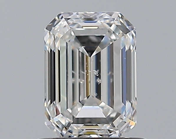 0.96CT EMERALD SI2 F WH