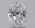 1.00CT OVAL SI2 D WH