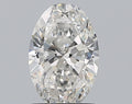 0.96CT OVAL SI1 G WH