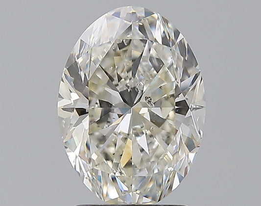 2.51CT OVAL SI2 J WH