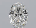 1.00CT OVAL SI1 E WH