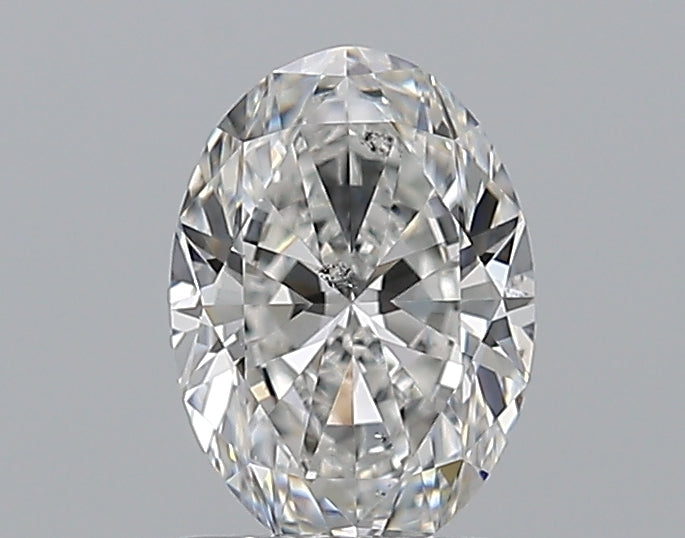 1.00CT OVAL SI1 E WH