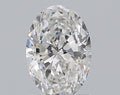 1.00CT OVAL SI1 E WH