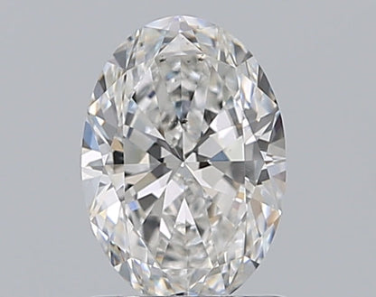 1.00CT OVAL SI1 E WH