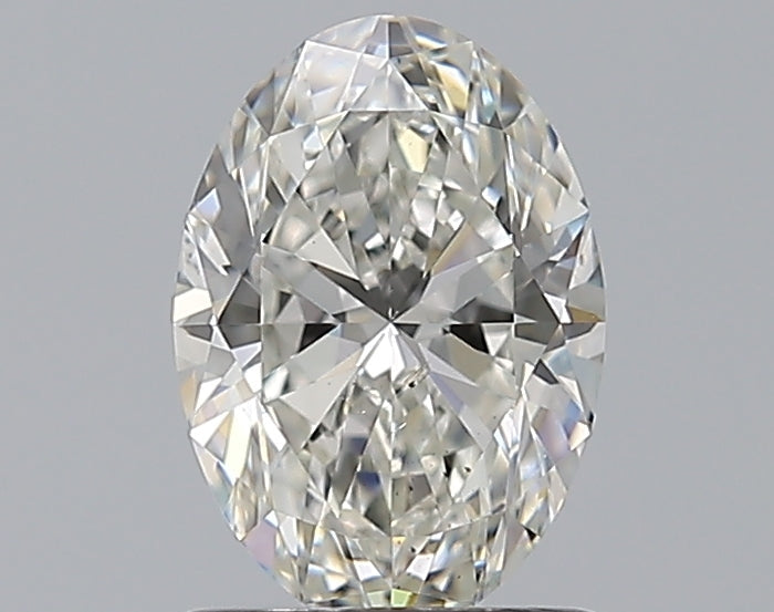 1.20CT OVAL SI1 H WH
